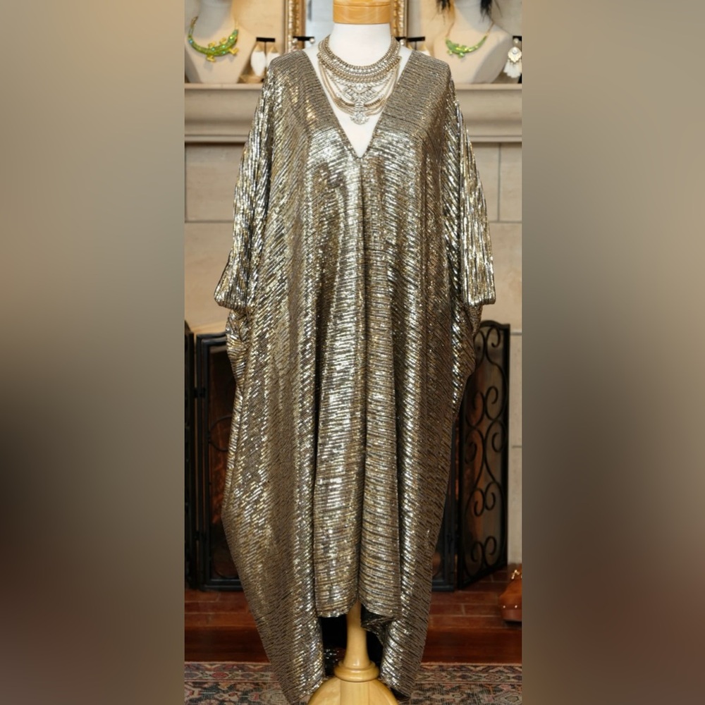 Studio 54 Sequin Caftan by
Jennafer Grace
